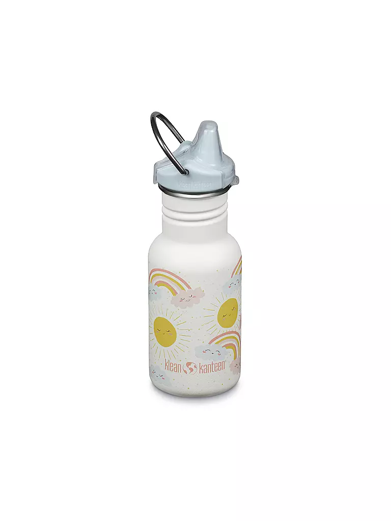 KLEAN KANTEEN | Borraccia per bambini Classic 355ml con tappo Sippy | Bianco