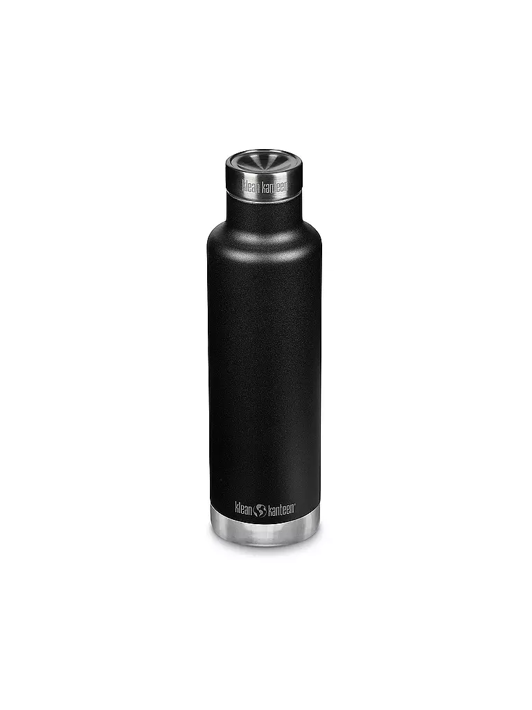 KLEAN KANTEEN | Borraccia termica Classic 750ml Pour Through Cap | Nero