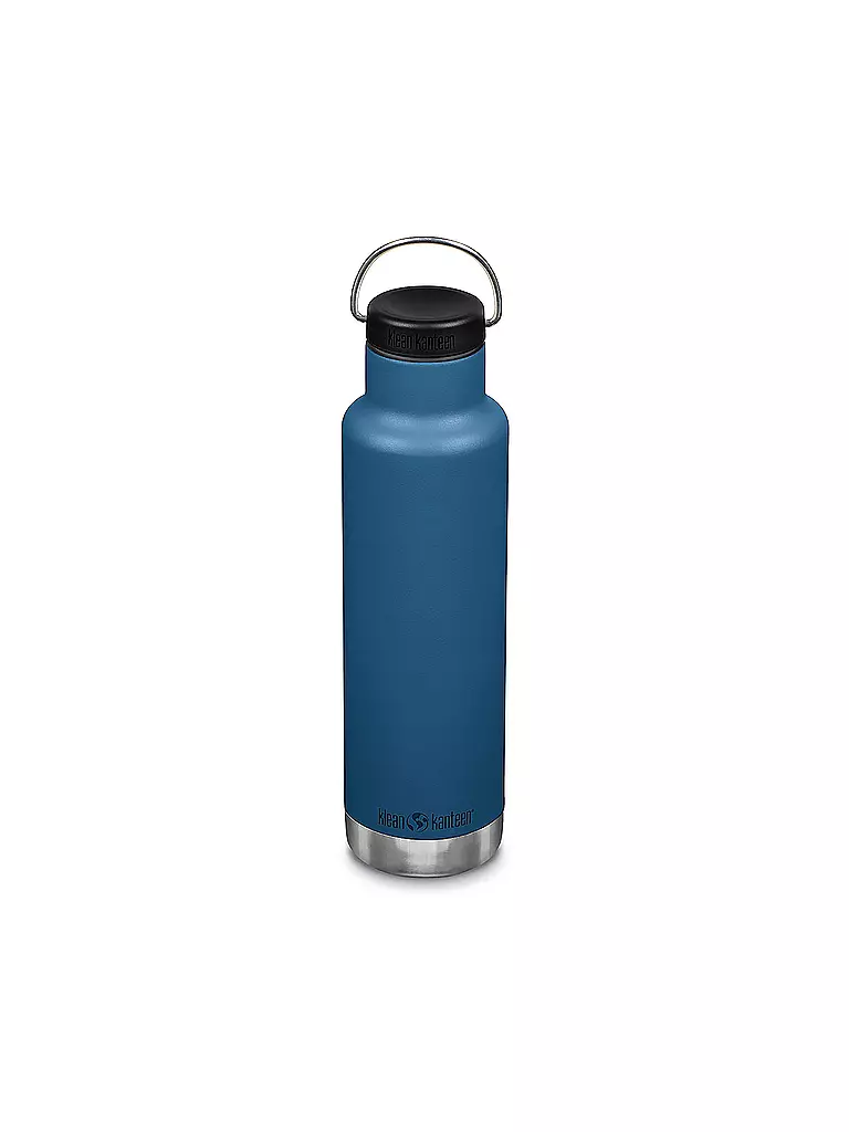 KLEAN KANTEEN | Borraccia termica in acciaio inox Classic 592ml con tappo ad anello | Petrolio