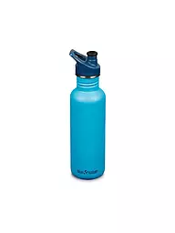 KLEAN KANTEEN | Borraccia in acciaio inox Classic 800ml Sport Cap Tiger Lily | Blu