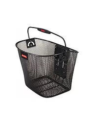 KLICK FIX | Cesto da manubrio per bicicletta | Nero