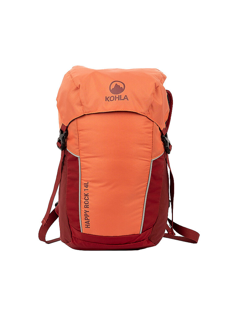 Zaino da trekking per bambini Happy Rock 14L rosso