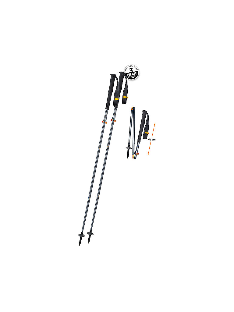 Trekkingstöcke FX Lite TI Vario nero