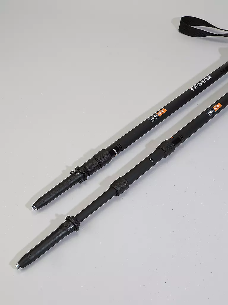 KOMPERDELL | Bastoncino da trekking in alluminio Allround Gigasport | Nero