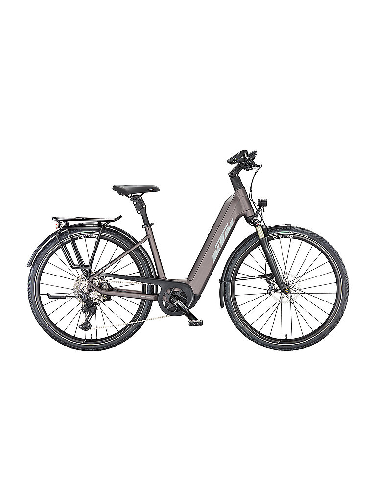 E-Trekkingbike unisex 28 Macina Style 710 (scavalco basso) rosso 56CM