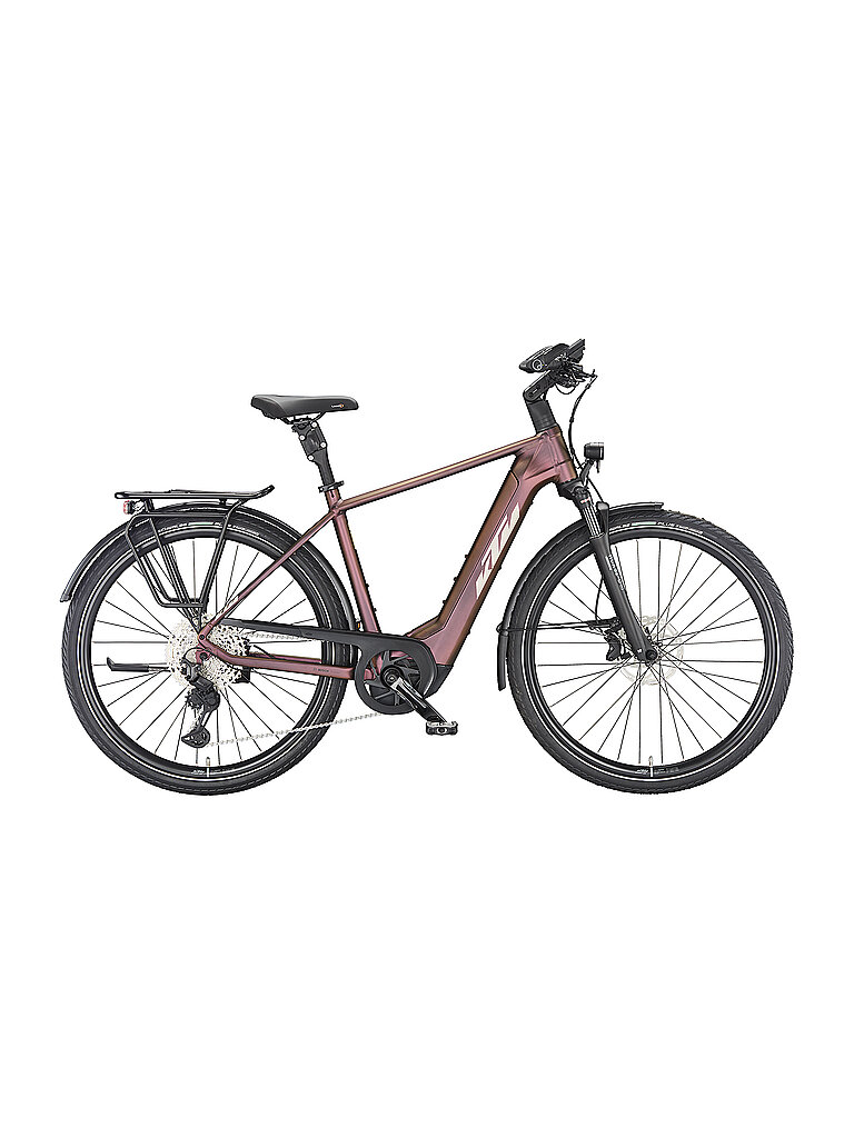 E-Trekkingbike da uomo 28 Macina Style 720 rosso 46CM