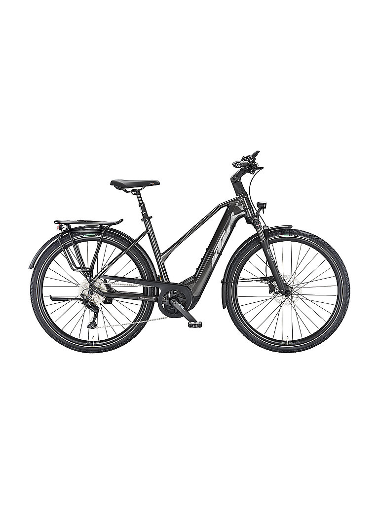 E-Trekkingbike da donna 28 Macina Style 740 grigio 56CM