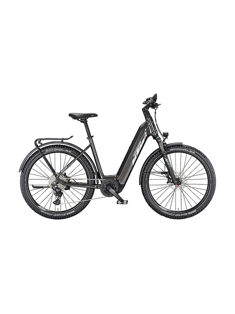 E-Trekkingbike unisex 27,5 Macina Aera 772 LFC (scavalco basso) grigio 56CM