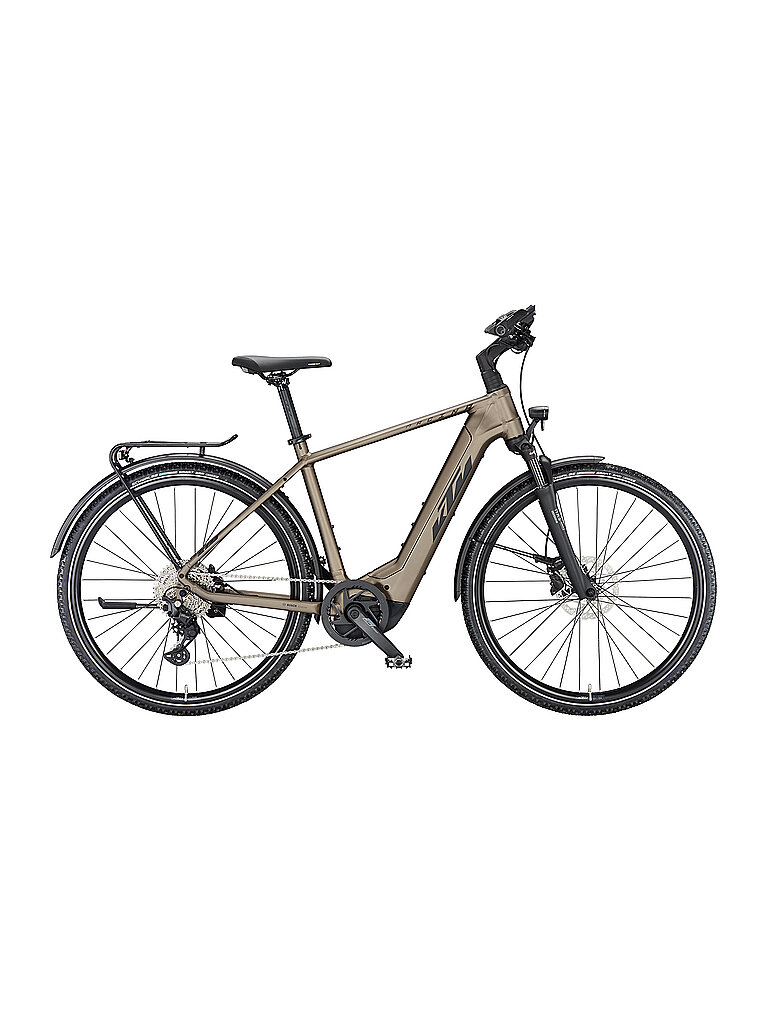 E-Crossbike da uomo 28 Macina Cross LFC marrone 46CM
