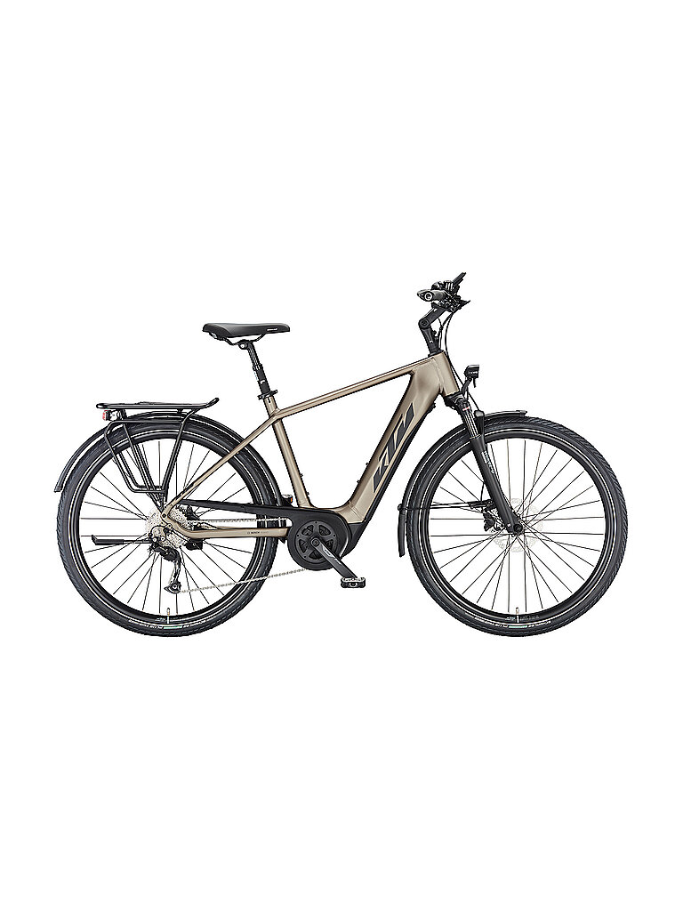 E-Trekkingbike da uomo 28 Macina Tour P510 marrone 46CM