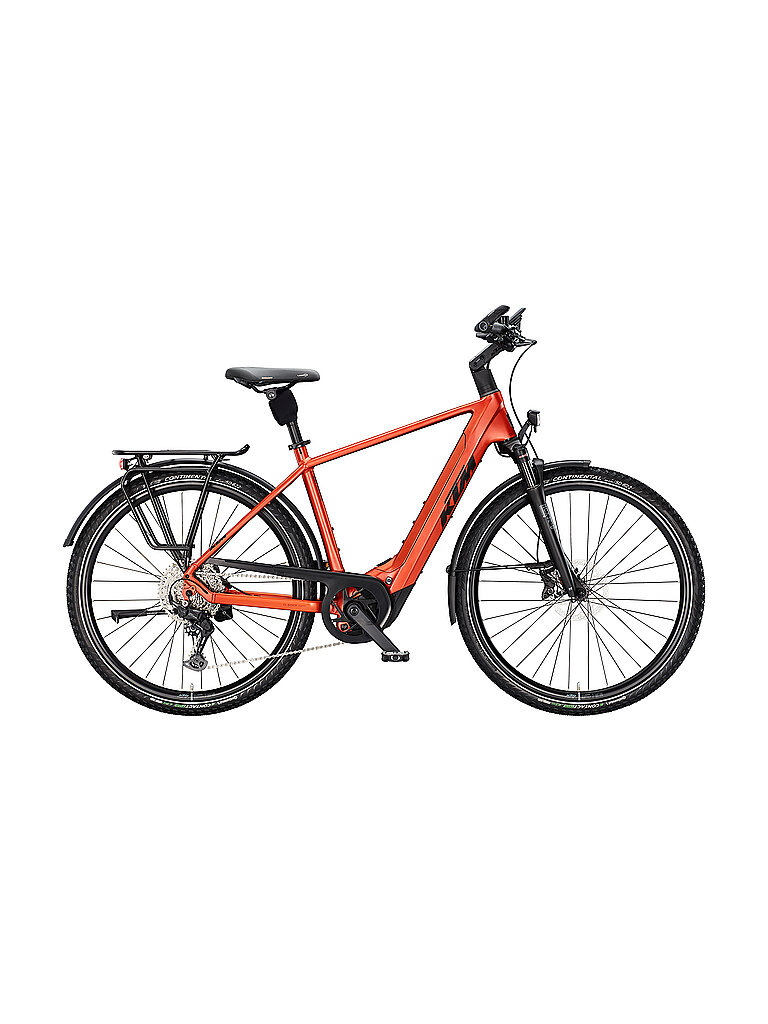 E-Trekkingbike da uomo Macina Style 830 28 arancione 56CM