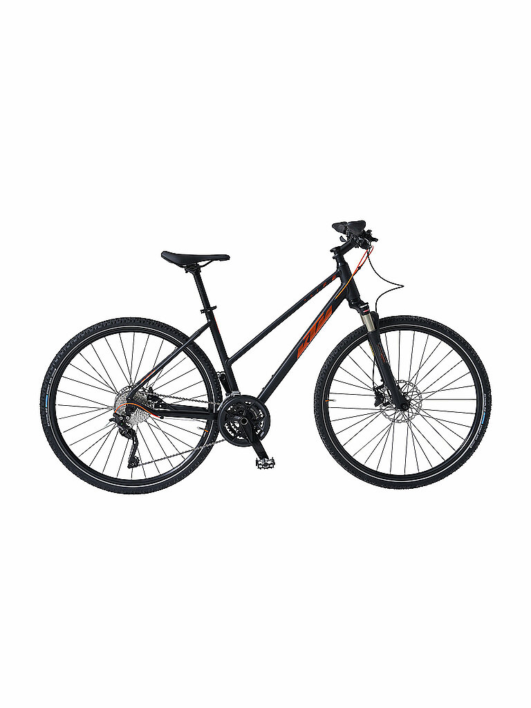 Bicicletta da trekking da donna X-Life 1964 Cross 28'' nero 51CM