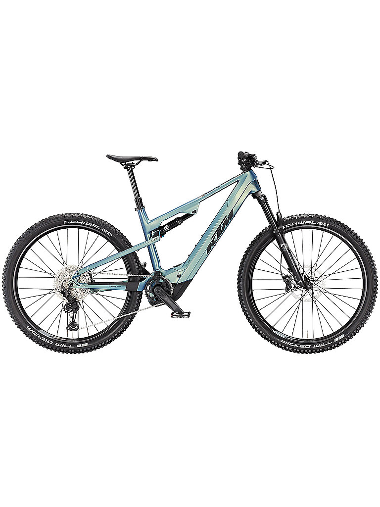 E-Mountainbike da uomo Macina Lycan 892 azzurro 48CM