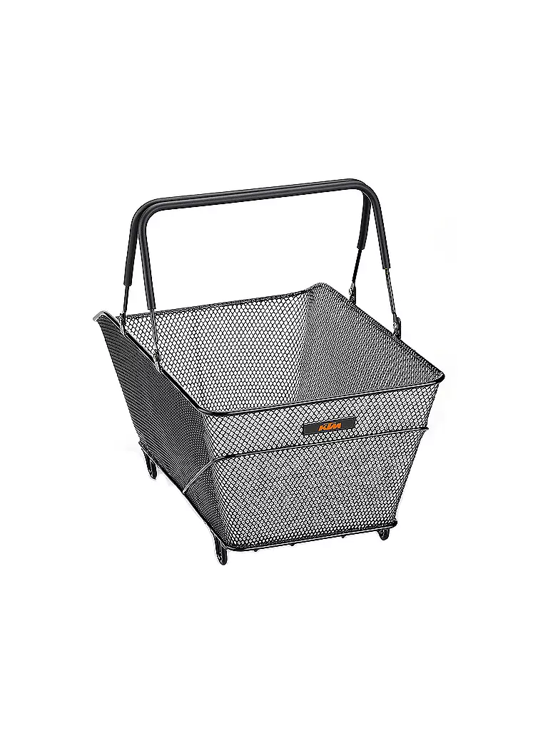 KTM | Cesto per bicicletta Basket Long Racktime Snap It 2.0 | Nero