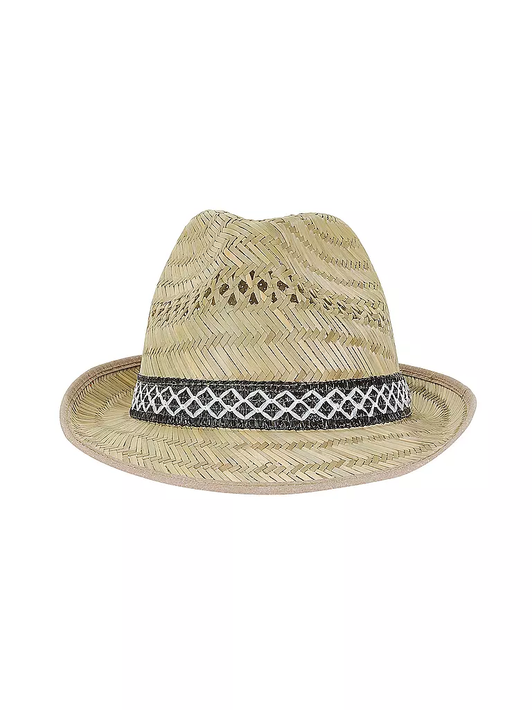 KUEBL | Trilby di paglia da uomo | Beige