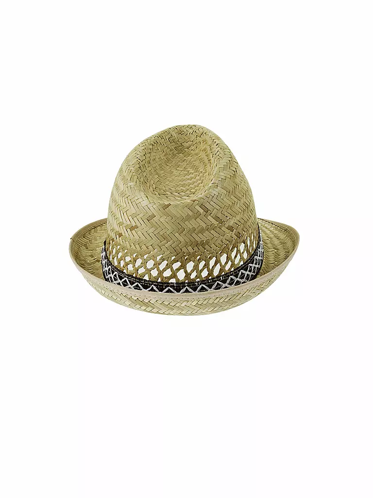 KUEBL | Trilby di paglia da uomo | Beige