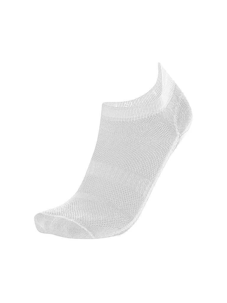 LÖFFLER | Calzini da ciclismo da donna TRANSTEX® Footie Socks | Bianco