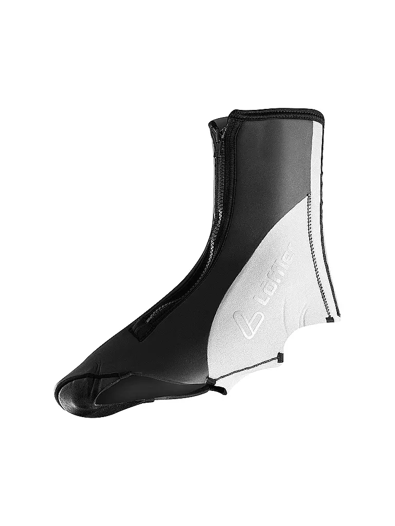 LÖFFLER | Copriscarpe da ciclismo in neoprene | Nero