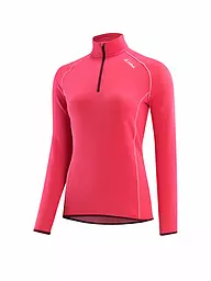 LÖFFLER | Damen  Langlauf Midlayer Techfleece | Rosa