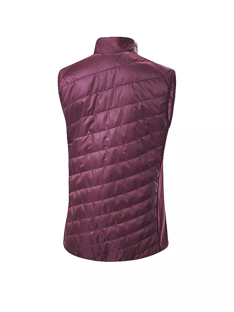 LÖFFLER | Damen Langlauf-Weste PL60 | Rosso scuro