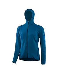 LÖFFLER | Damen Laufhoodie transtex® 3D Cube FZ | Blu