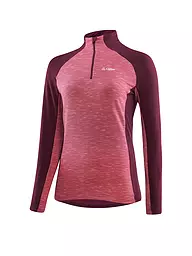 LÖFFLER | Damen Midlayer Starlit Transtex® | Rosso scuro