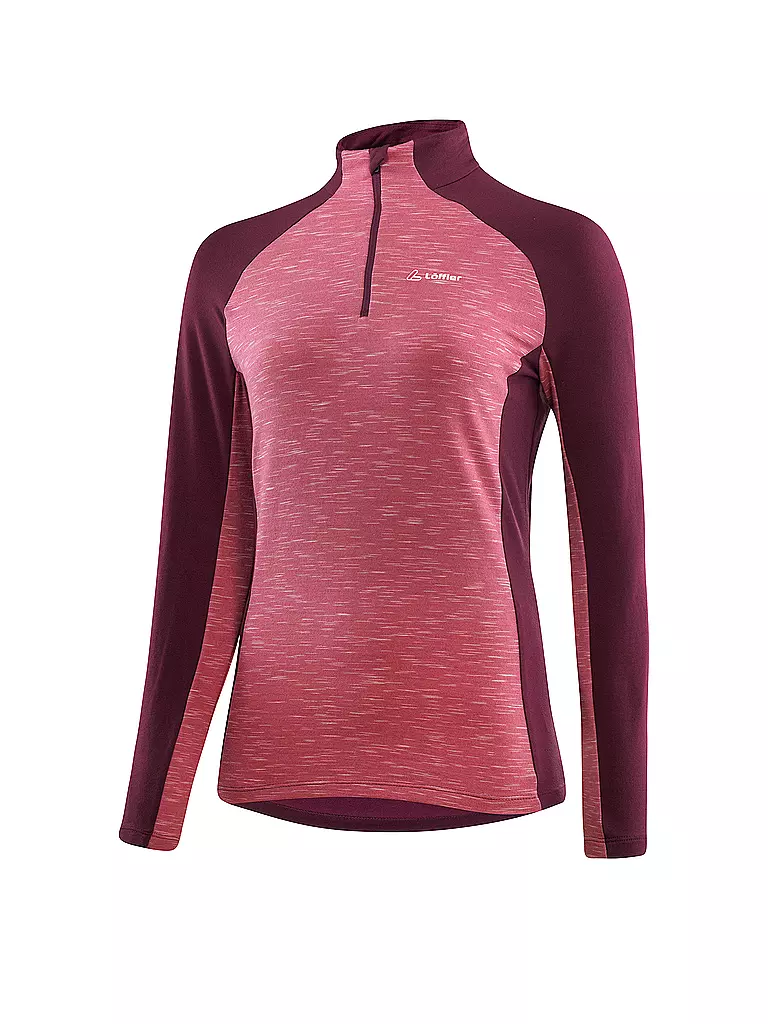 LÖFFLER | Damen Midlayer Starlit Transtex® | Rosso scuro