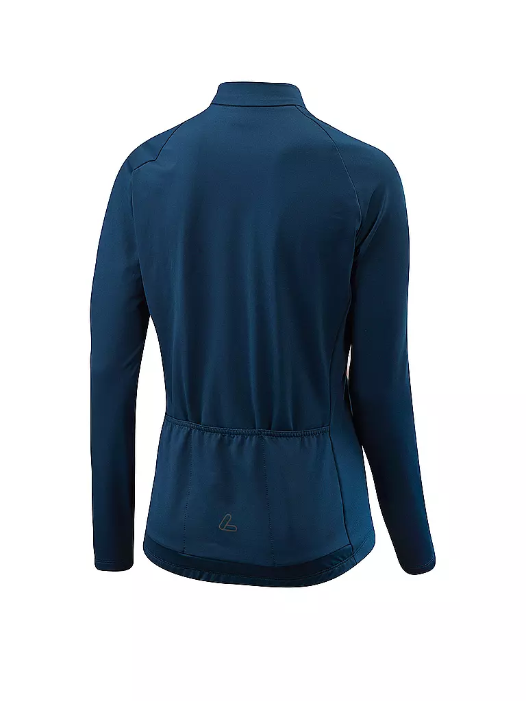 LÖFFLER | Damen Rad Trikot Mirage FZ LS | Blu scuro