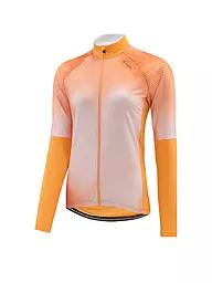 LÖFFLER | Damen Rad Trikot Vapor FZ LS | Arancione