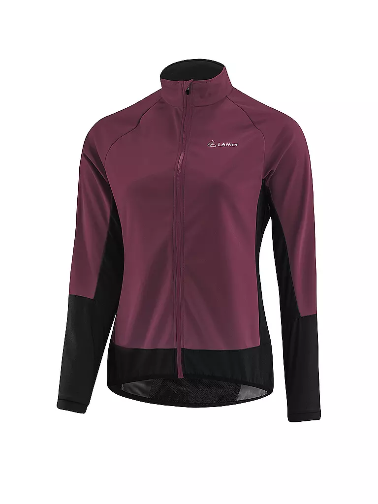 LÖFFLER | Damen Radjacke Alpha II WS Light | Rosso scuro