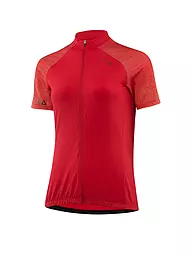 LÖFFLER | Damen Radtrikot Axo Mid FZ | Rosso
