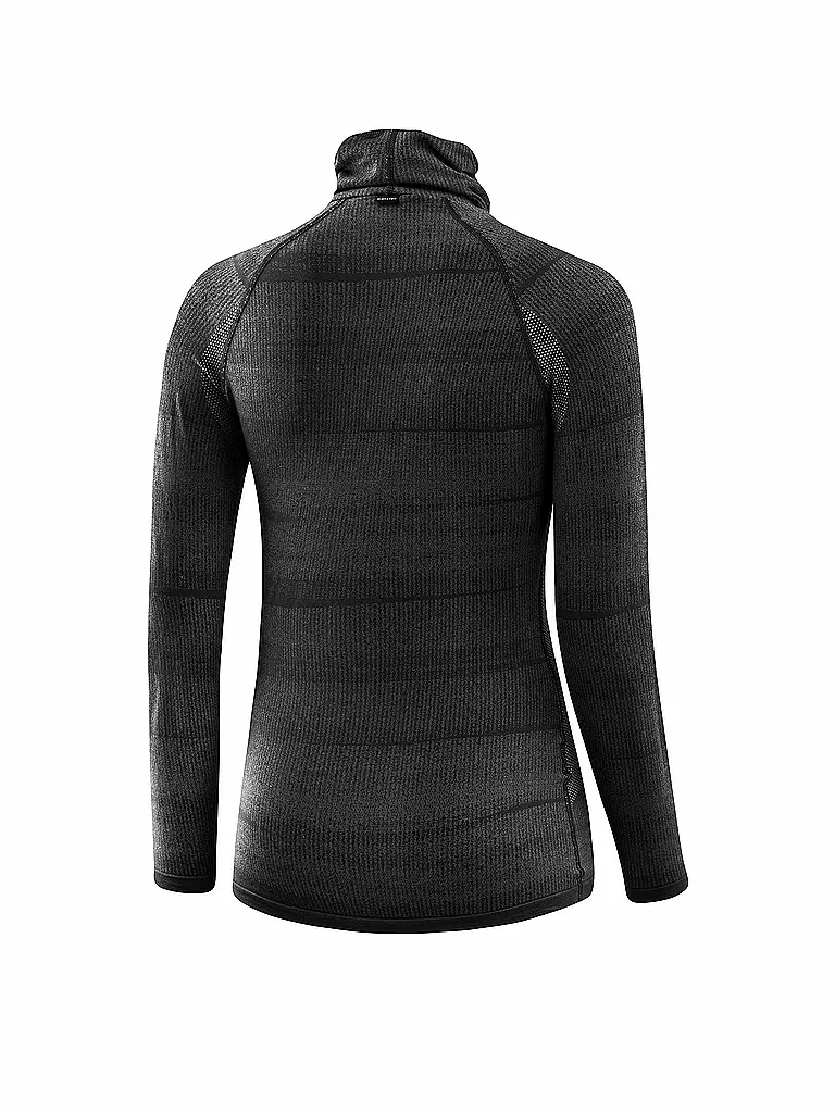 LÖFFLER | Damen Unterziehshirt Rollneck TRANSTEX® Hybrid | Nero