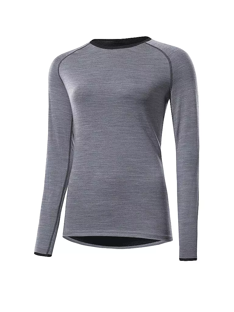 LÖFFLER | Damen Unterziehshirt TRANSTEX® Merino | Grigio