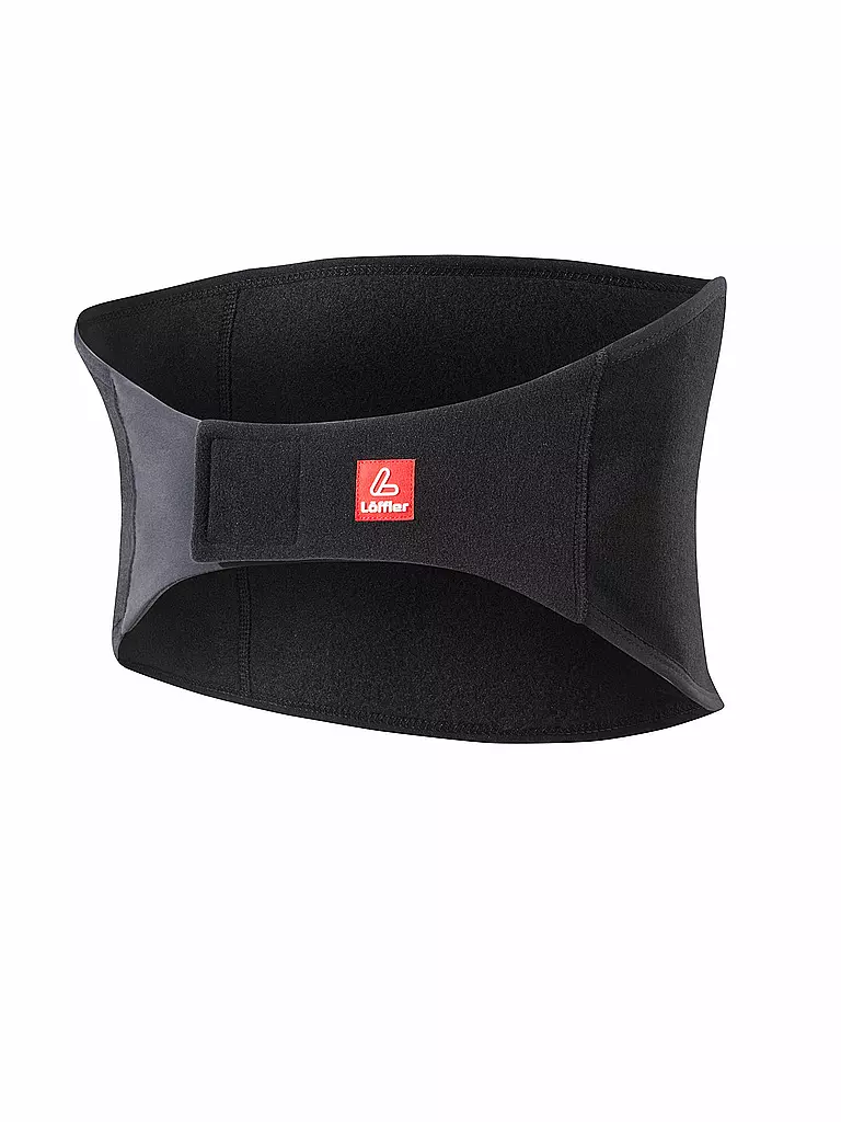 LÖFFLER | Fascia lombare in pile | Nero