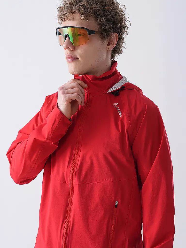 LÖFFLER | Giacca da ciclismo da uomo WPM Pocket CF Hoodie |