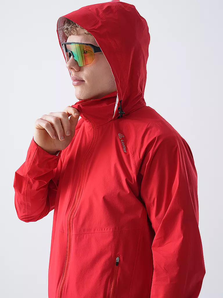 LÖFFLER | Giacca da ciclismo da uomo WPM Pocket CF Hoodie |