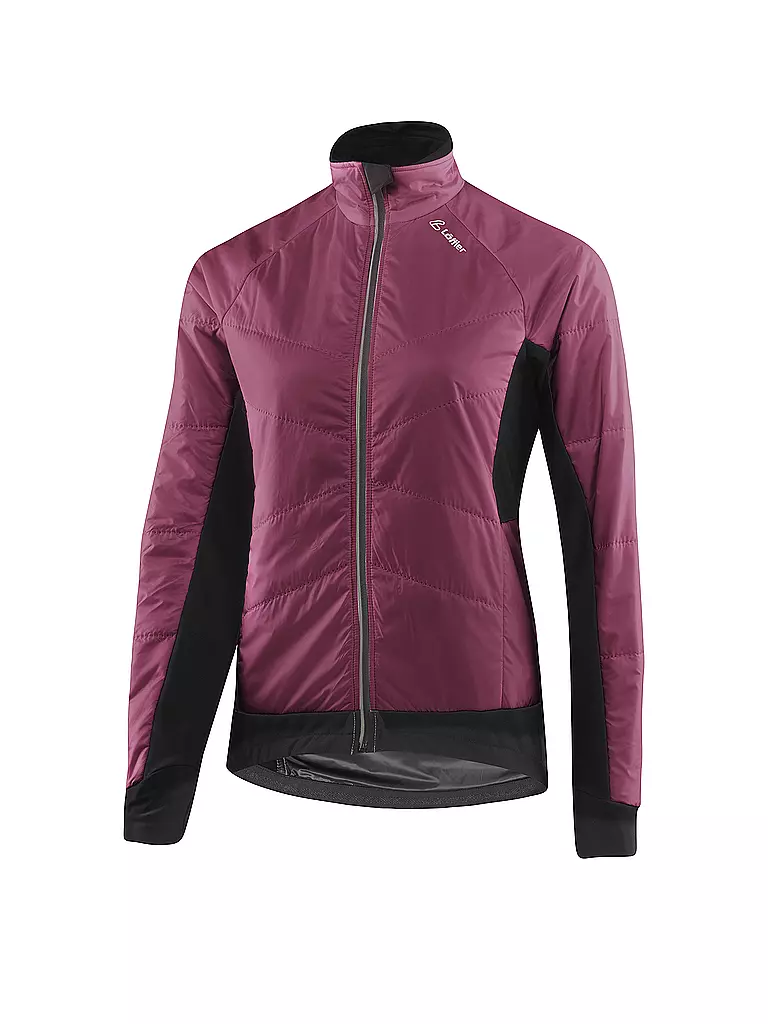 LÖFFLER | Giacca da ciclismo isolante da donna Hotbond® PL60 | Rosso scuro