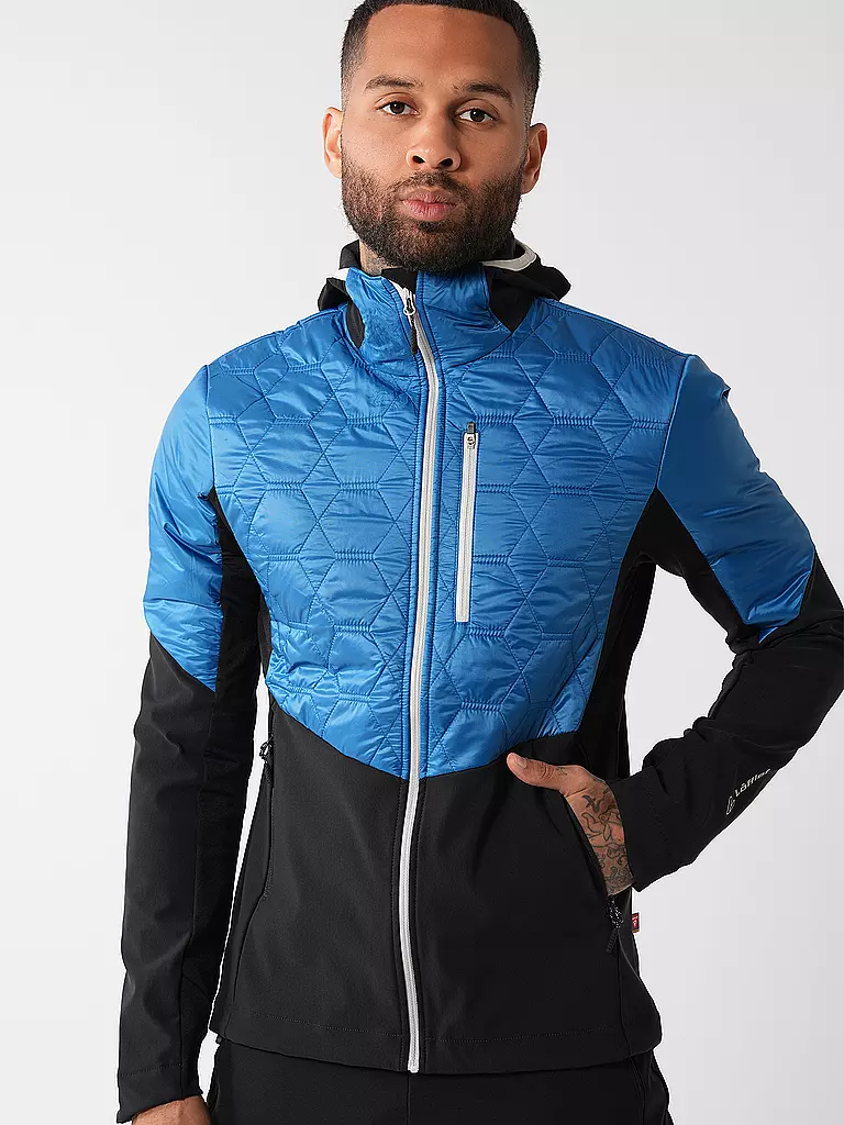 LÖFFLER | Giacca da sci di fondo da uomo con cappuccio Bruce |