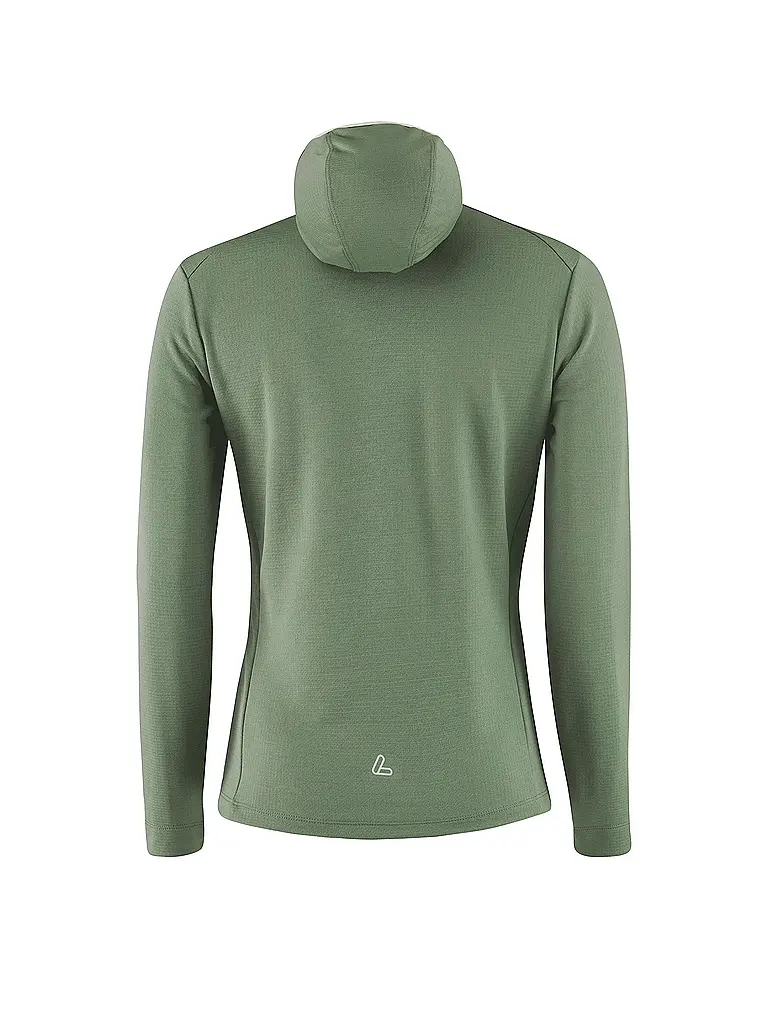 LÖFFLER | Giacca in pile da sci di fondo da donna Tech-Merino Hoodie | 