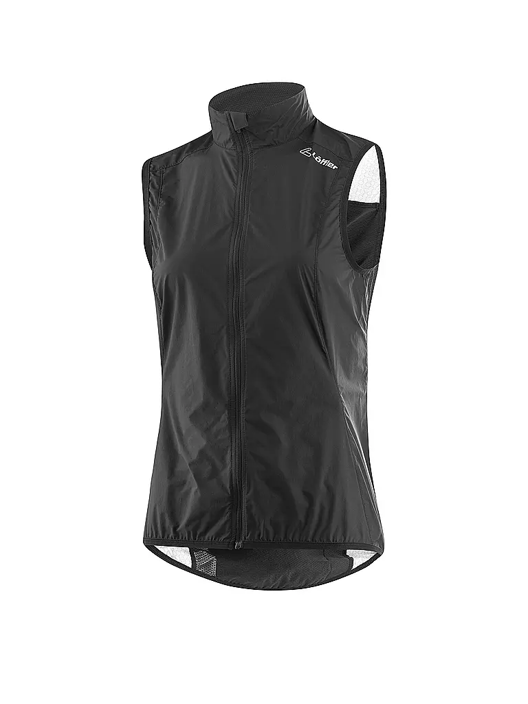 LÖFFLER | Gilet da ciclismo da donna WPM Pocket | Nero