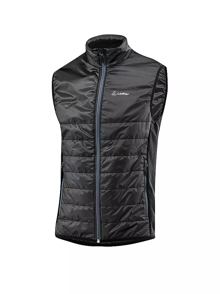 LÖFFLER | Gilet da sci di fondo da uomo PL60 | Nero