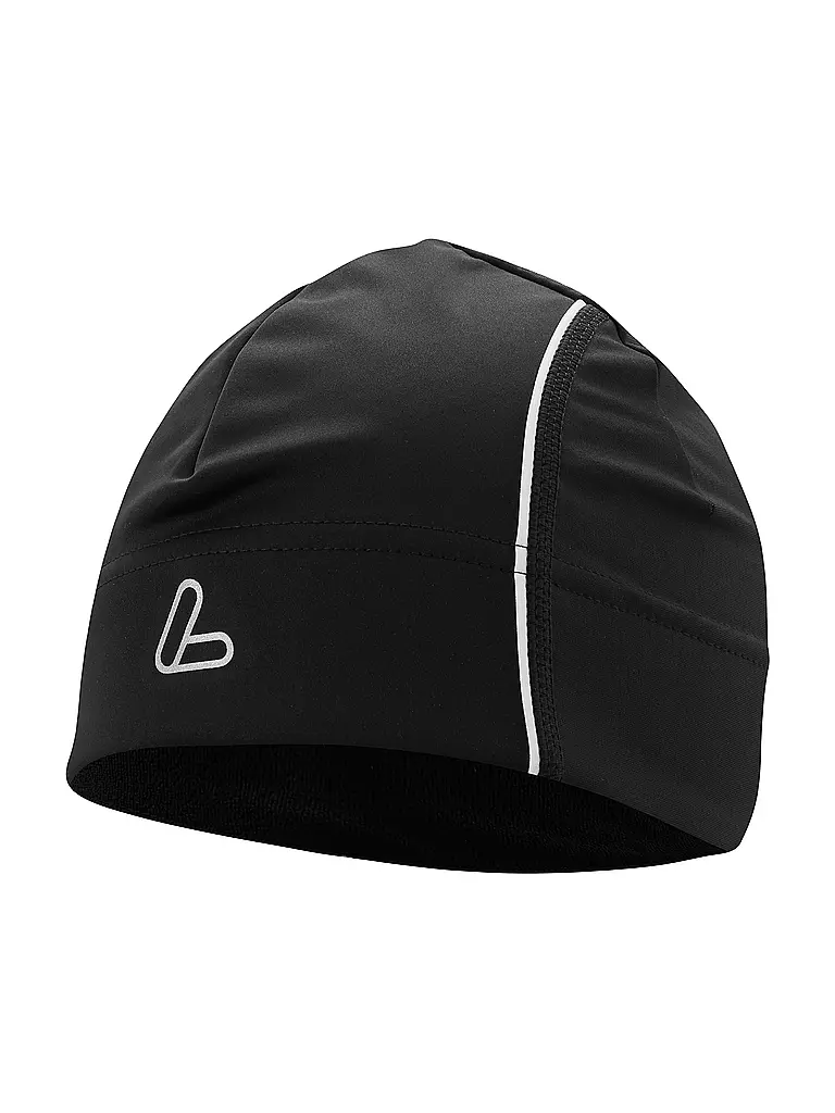 LÖFFLER | Haube Windstopper da uomo | Nero