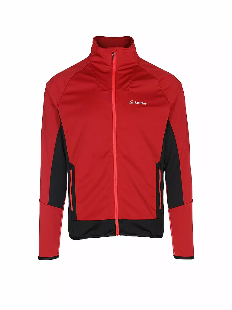 LÖFFLER | Herren Langlaufjacke Verve WS Light | Rosso scuro
