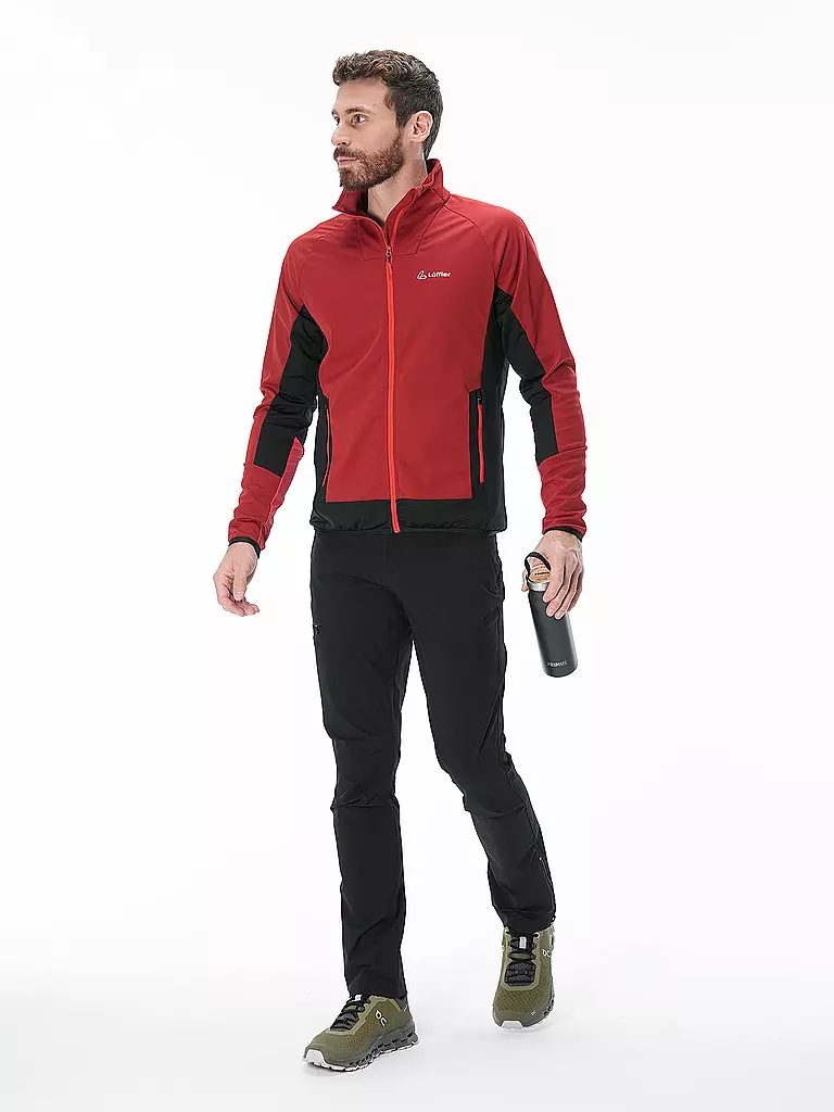 LÖFFLER | Herren Langlaufjacke Verve WS Light | Rosso scuro