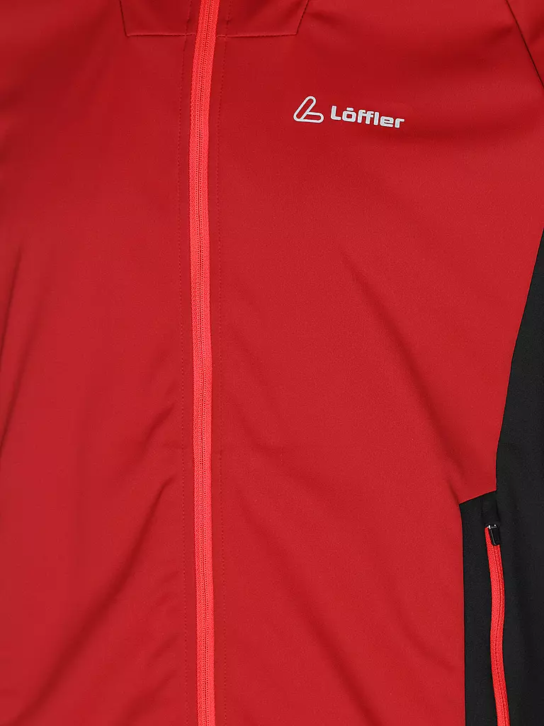 LÖFFLER | Herren Langlaufjacke Verve WS Light | Rosso scuro
