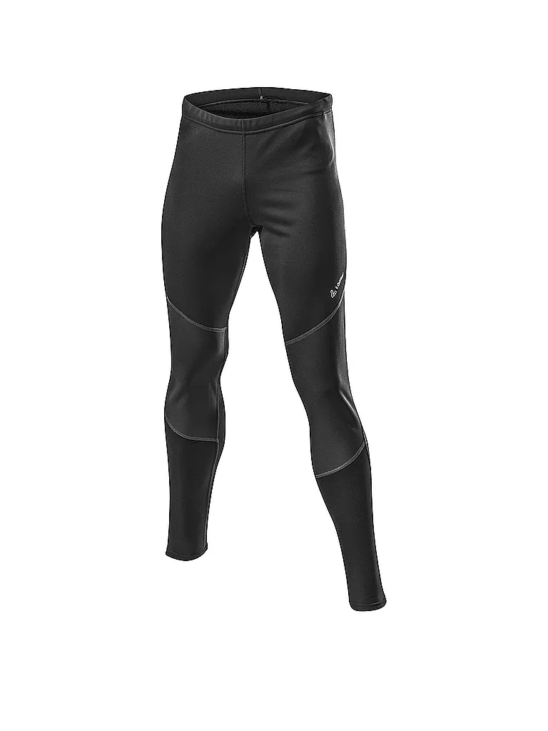 LÖFFLER | Herren Langlauftight WS Softshell Warm | Nero