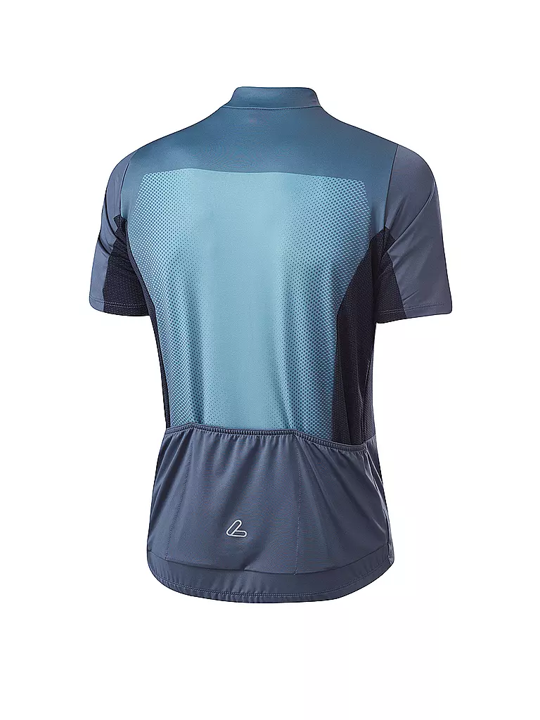 LÖFFLER | Herren Radtrikot Grady Mid FZ | Blu scuro