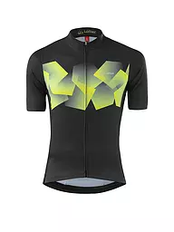 LÖFFLER | Herren Radtrikot Leaves Hotbond® FZ | Nero