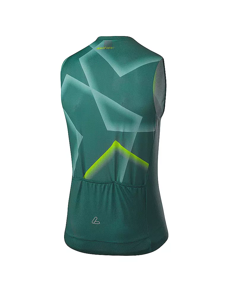 LÖFFLER | Herren Radtrikot Penta Vent FZ SL | Petrolio