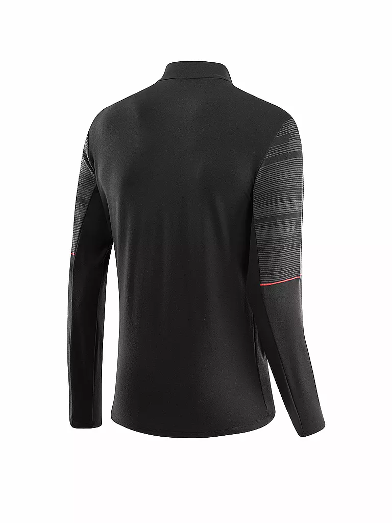 LÖFFLER | Herren Unterzieh Zipshirt TRANSTEX® Hywa | Nero